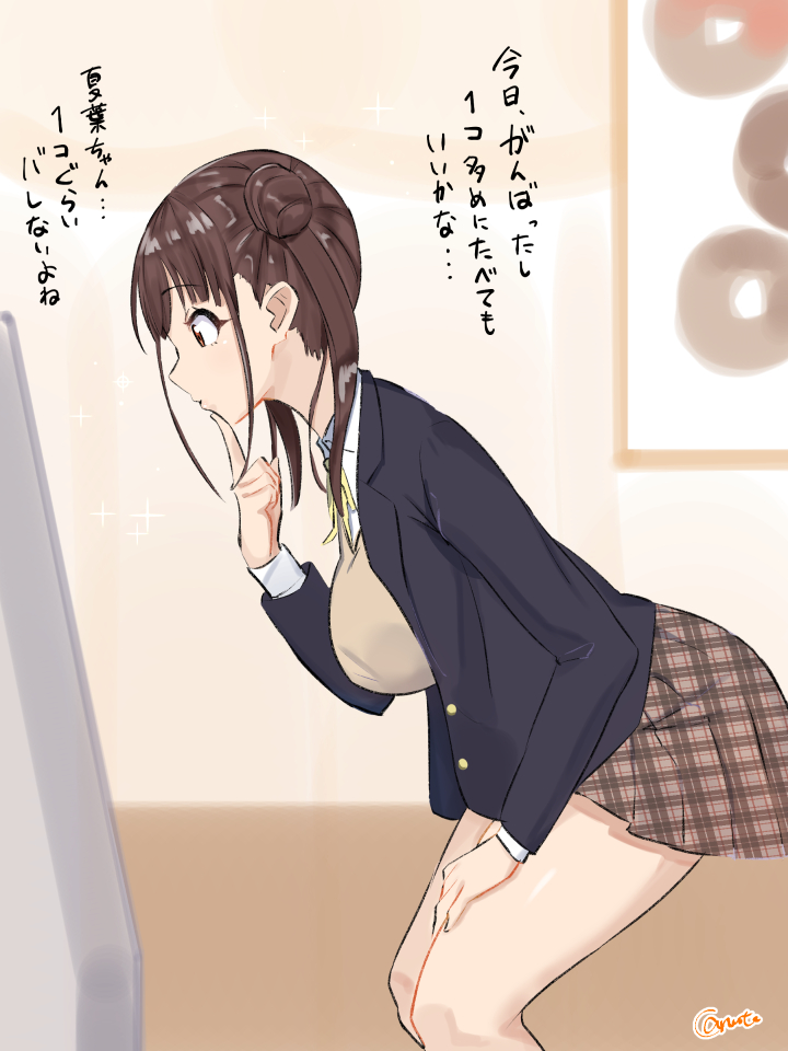 sonoda chiyoko (idolmaster and 1 more) drawn by caruta