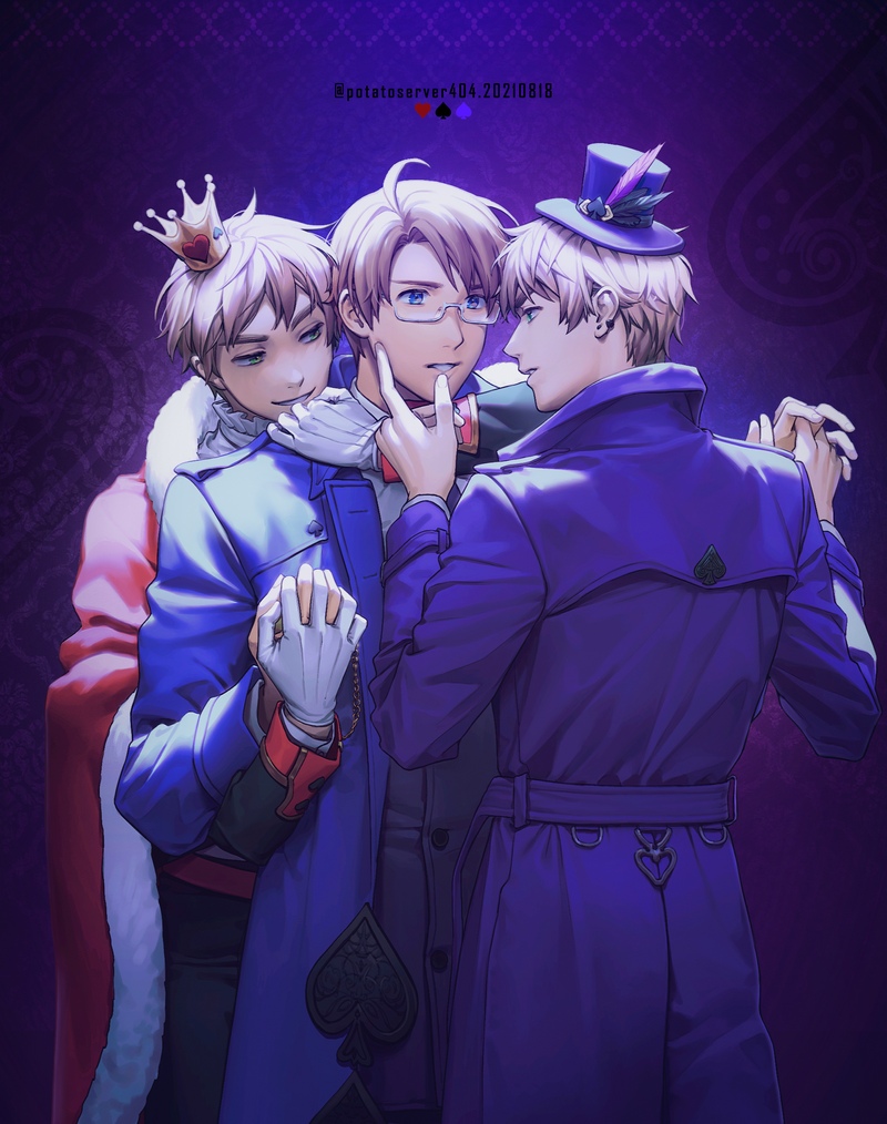 america and united kingdom (axis powers hetalia) drawn by to@st