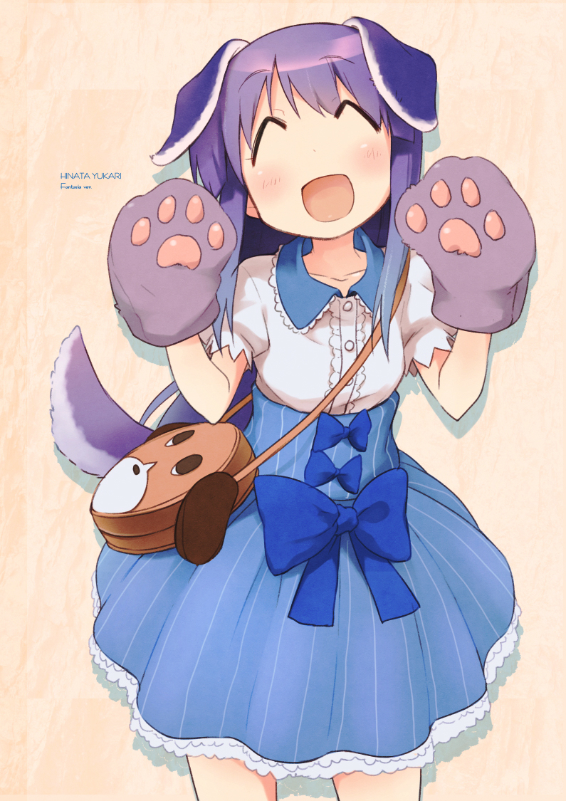 hinata yukari (yuyushiki and 1 more) drawn by okayparium