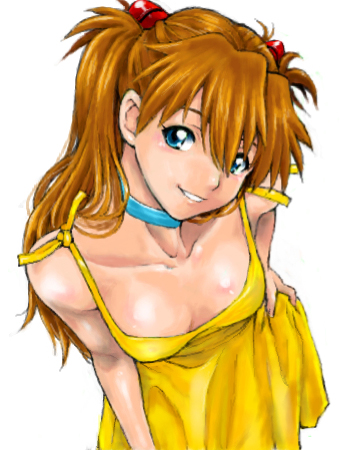 souryuu asuka langley (neon genesis evangelion and 2 more) drawn by harukaze_koucha