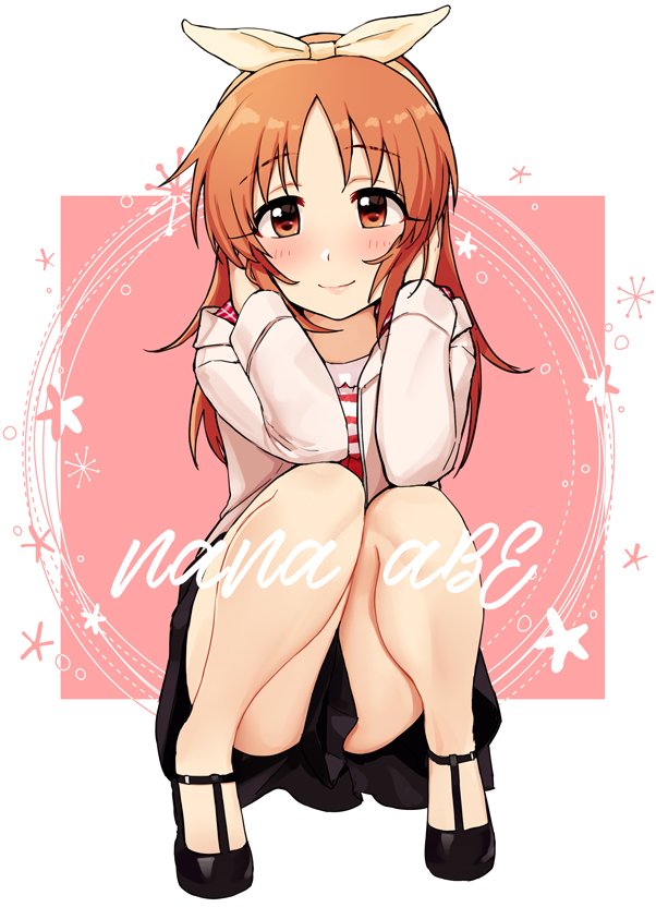 abe nana (idolmaster and 1 more) drawn by omaru_gyuunyuu
