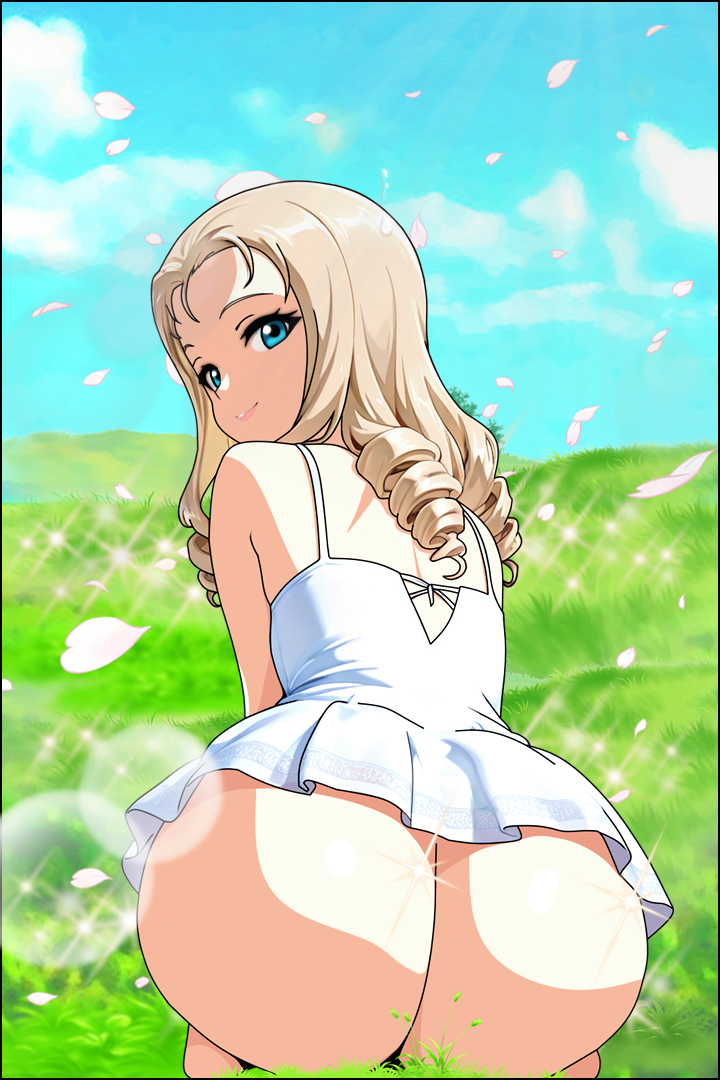 marie (girls und panzer) drawn by devil_jone_qrit