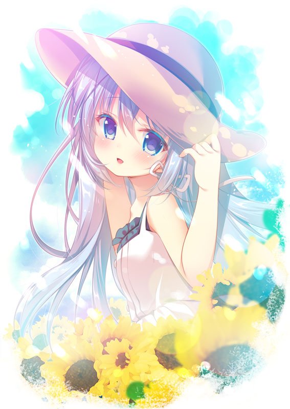 kafuu chino (gochuumon wa usagi desu ka?) drawn by mitsumomo_mamu