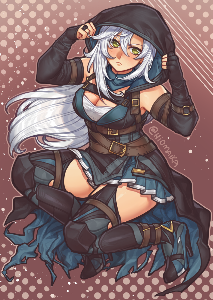 fie claussell (eiyuu densetsu and 1 more) drawn by hiomaika