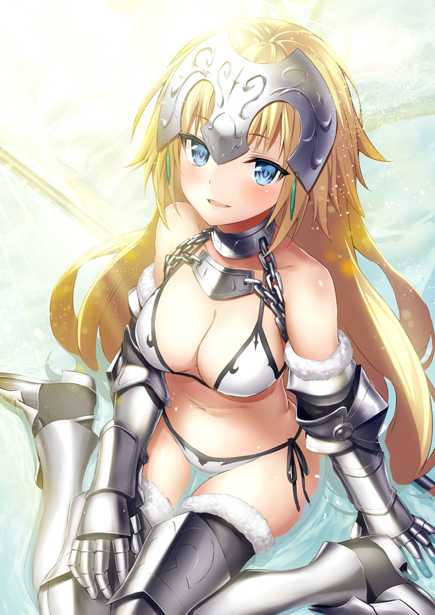 jeanne d'arc (fate and 2 more) drawn by heirou