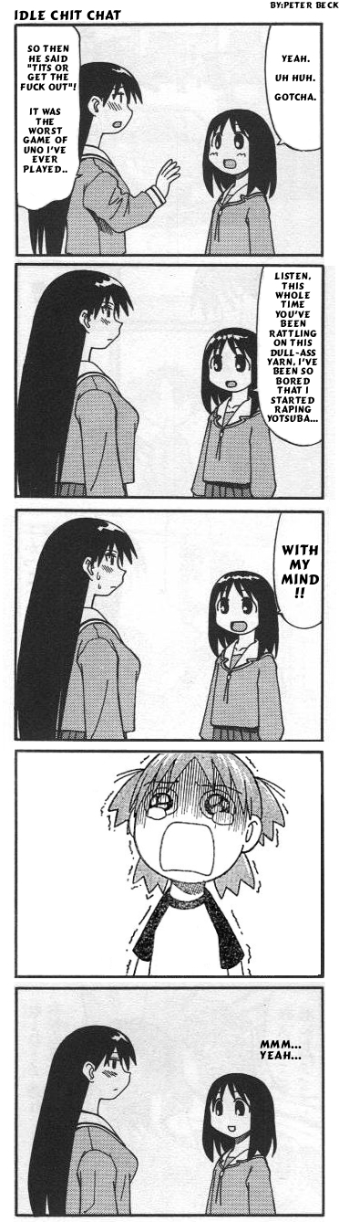 kasuga ayumu, koiwai yotsuba, and sakaki (azumanga daioh and 2 more)
