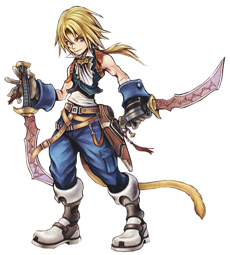 zidane tribal (final fantasy and 2 more) drawn by nomura_tetsuya