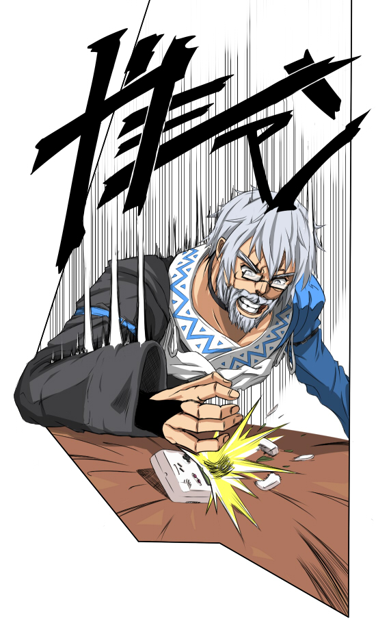 morichika rinnosuke and joseph joestar (touhou and 1 more) drawn by batsu