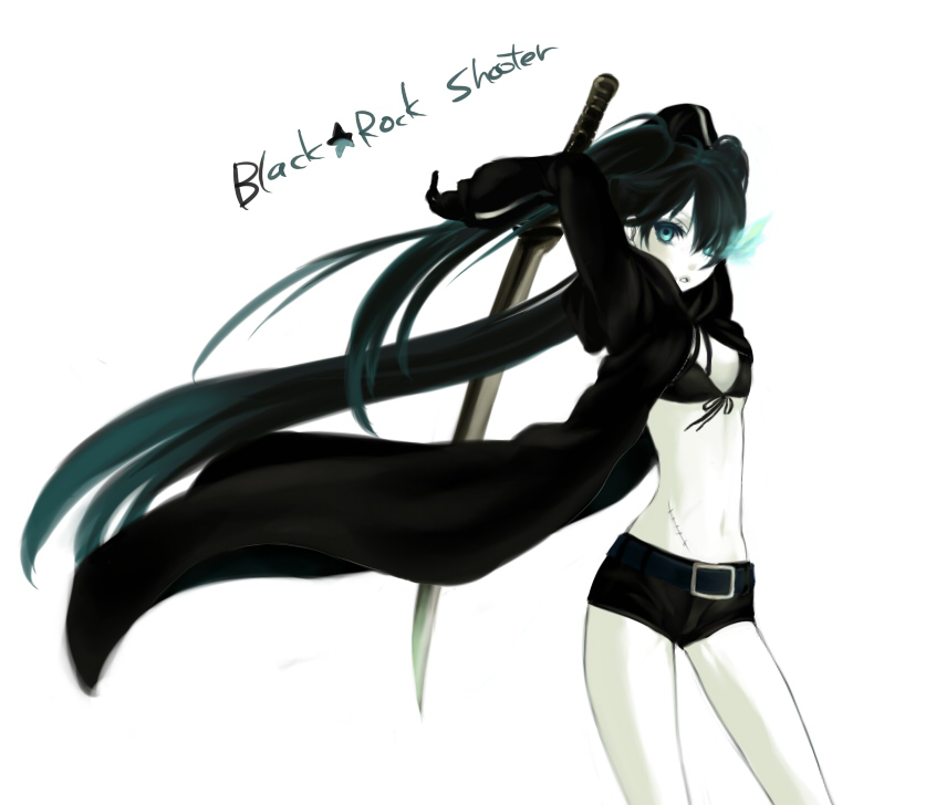 black rock shooter (black rock shooter) drawn by miho_(mi)