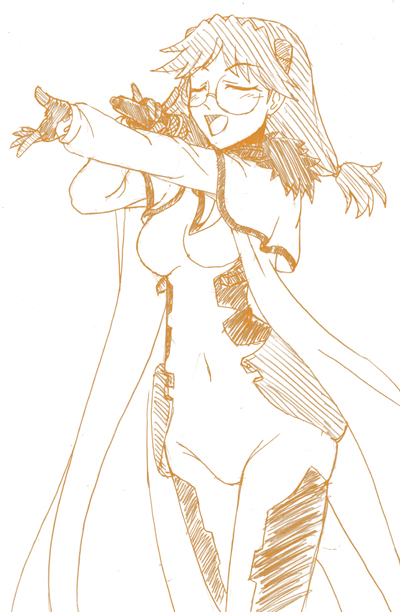 quattro (lyrical nanoha and 1 more) drawn by hayami_ryouji