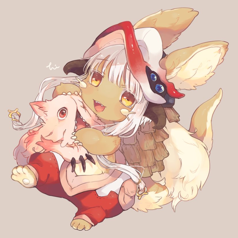 nanachi and mitty (made in abyss) drawn by hideko_(l33l3b)