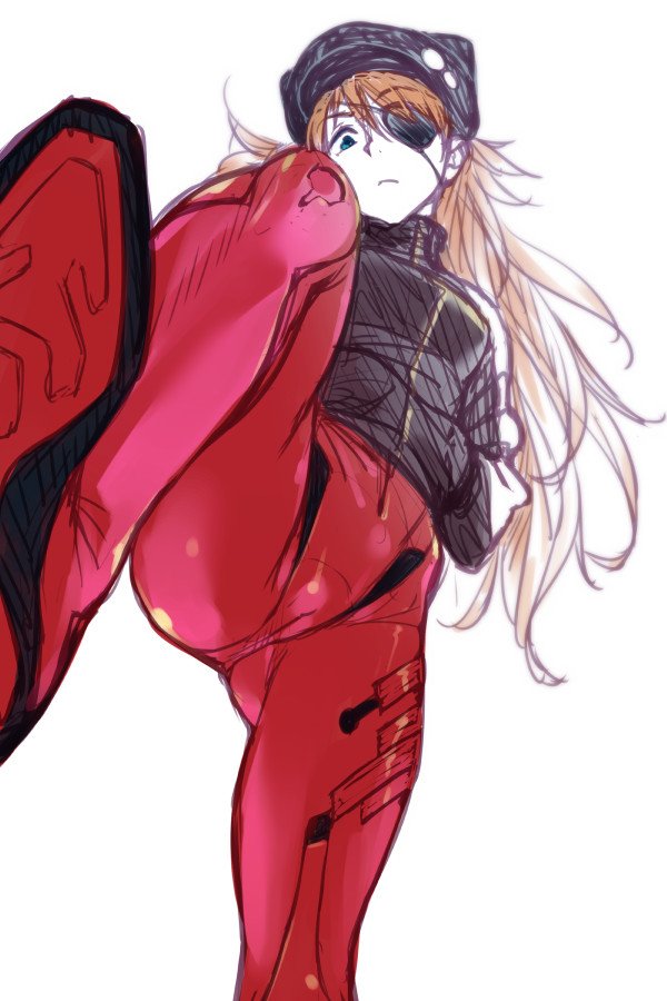 souryuu asuka langley (neon genesis evangelion and 2 more) drawn by bubuzuke