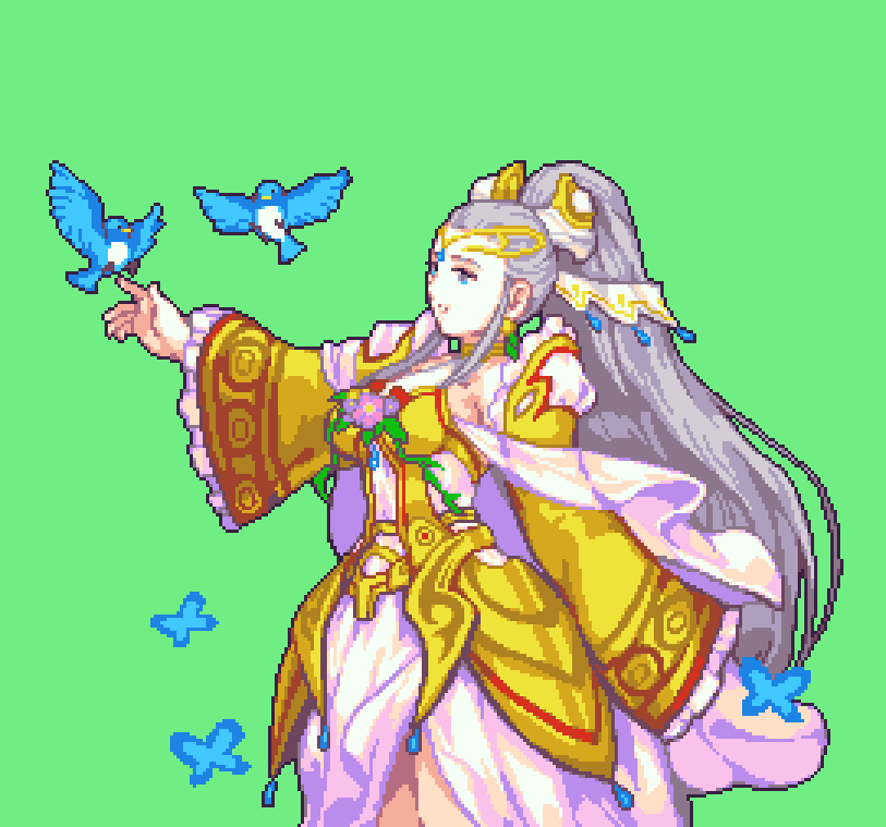 eir (fire emblem and 1 more) drawn by glaceo