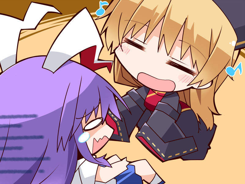 reisen udongein inaba and junko (touhou) drawn by hemogurobin_a1c