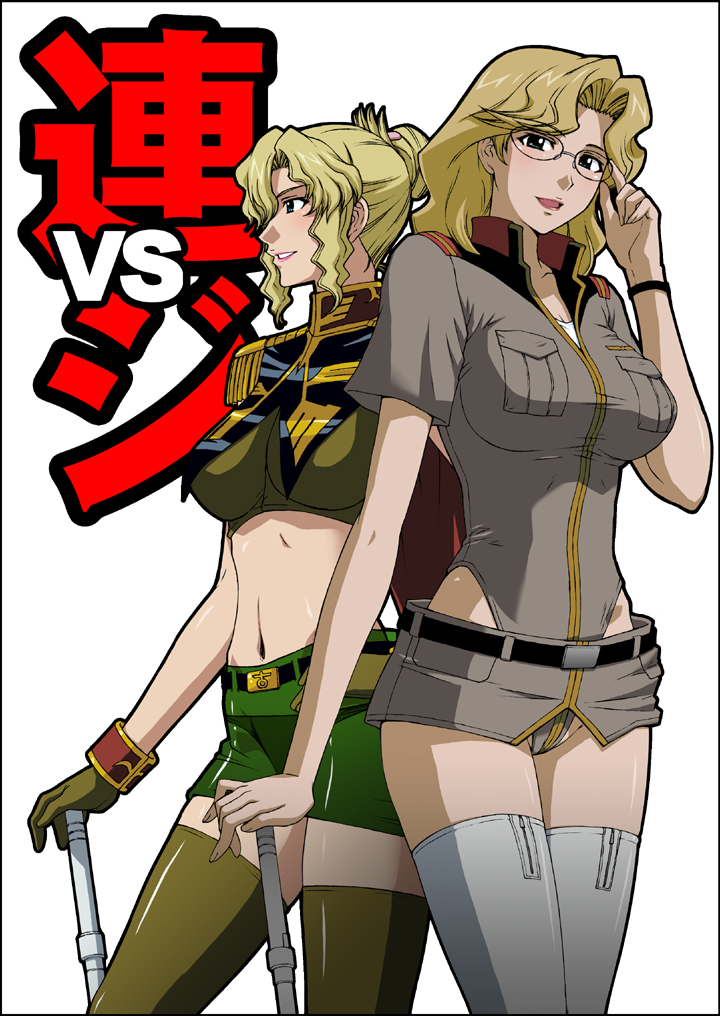 jane conty and rachel milsteen (gundam and 1 more) drawn by kitahara_aki