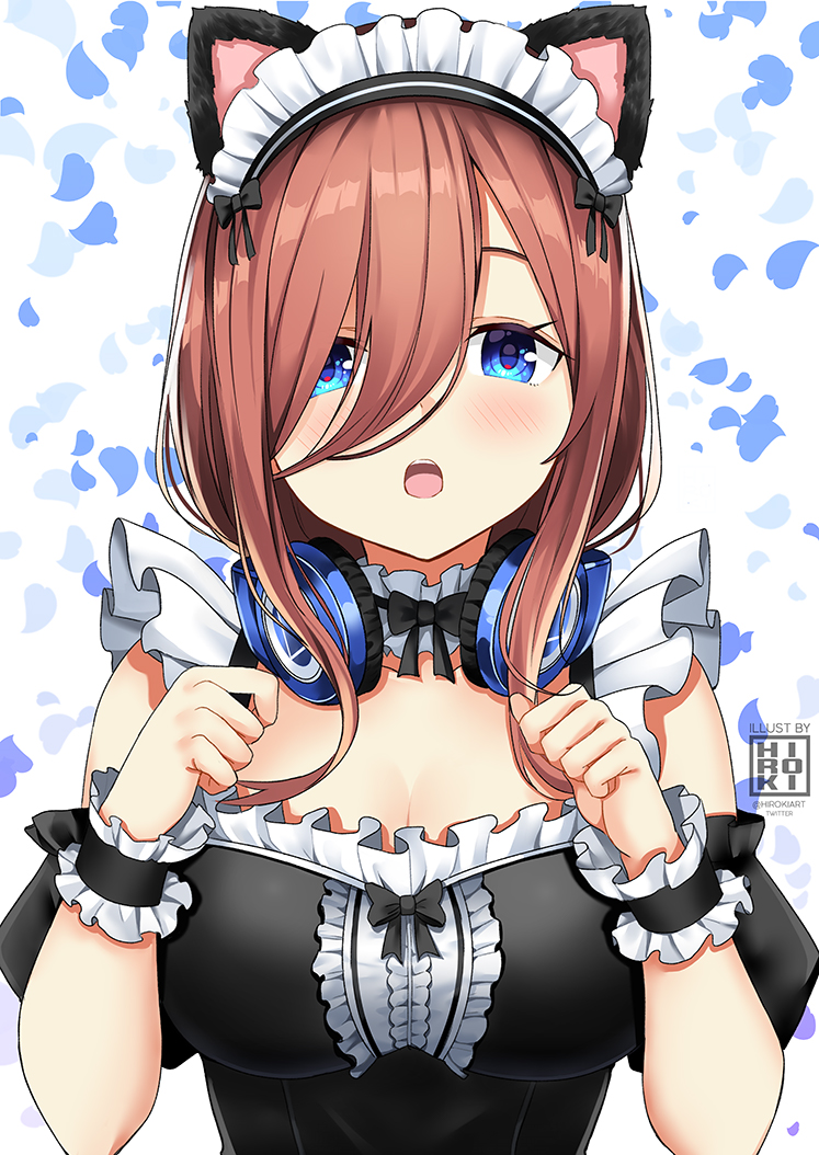 nakano miku (go-toubun no hanayome) drawn by hiroki_(hirokiart)