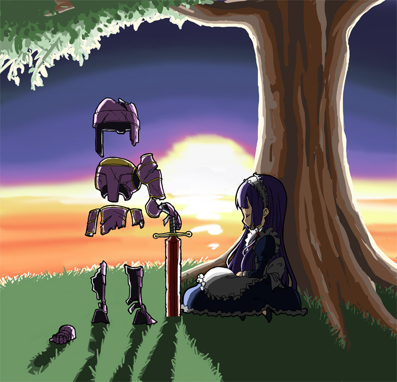 alice and raydric (ragnarok online) drawn by danna_(00211020)