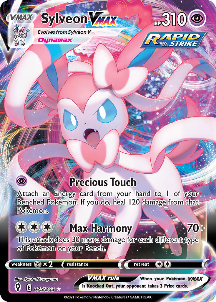 sylveon (pokemon and 1 more) drawn by murayama_ryota