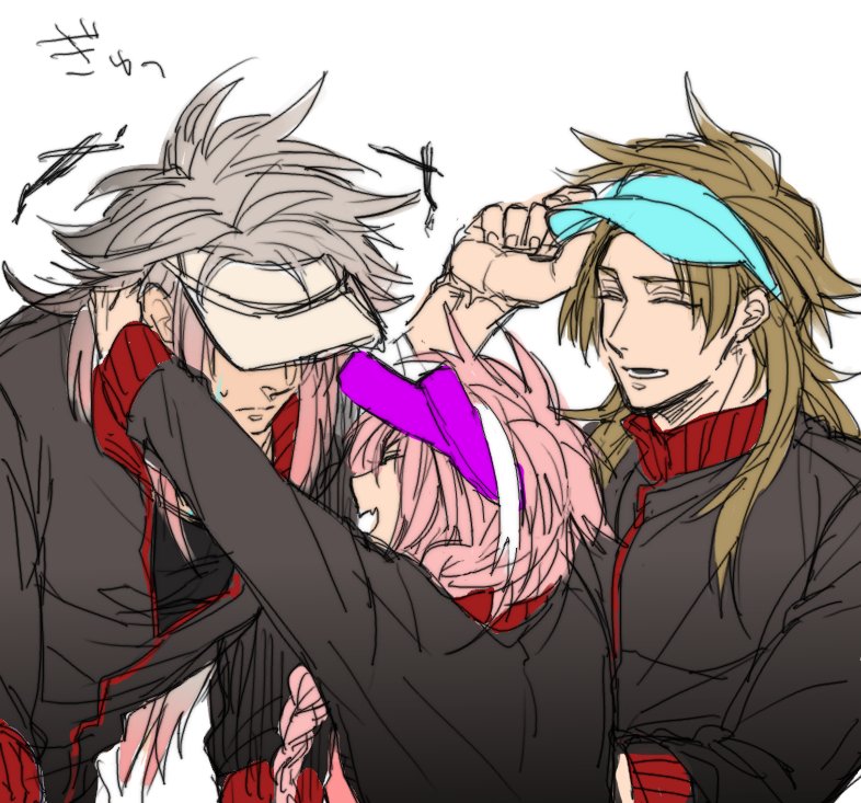 astolfo, siegfried, and chiron (fate and 1 more) drawn by ag_ss41