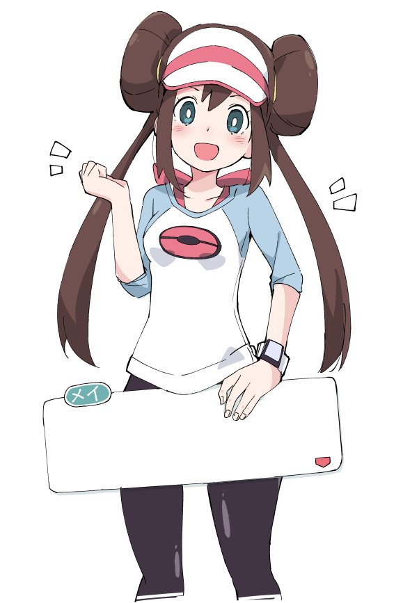 rosa (pokemon and 2 more) drawn by ixy