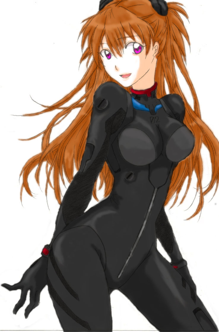 souryuu asuka langley (neon genesis evangelion) drawn by mogudan