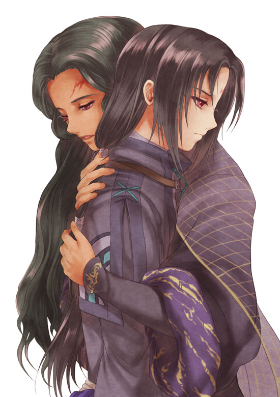 soren and almedha (fire emblem and 1 more) drawn by nemupon_(goodlucky)