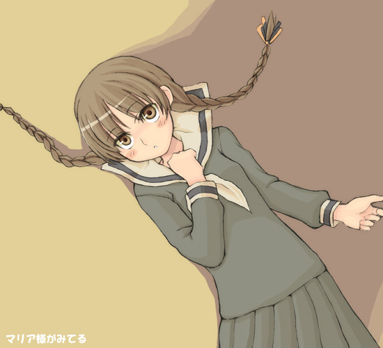 shimazu yoshino (maria-sama ga miteru) drawn by chaccu