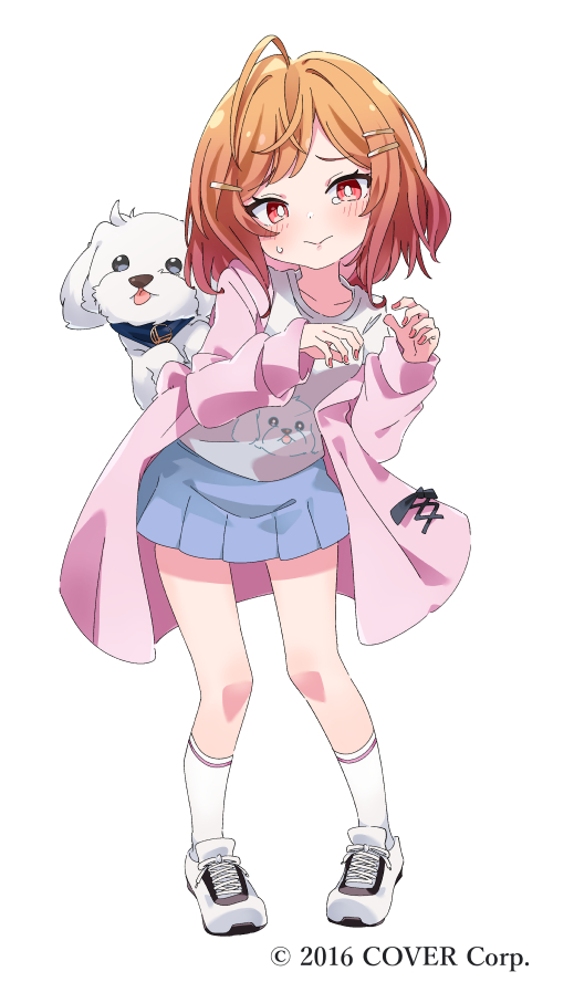 ichijou ririka and uni (hololive and 1 more) drawn by ixy