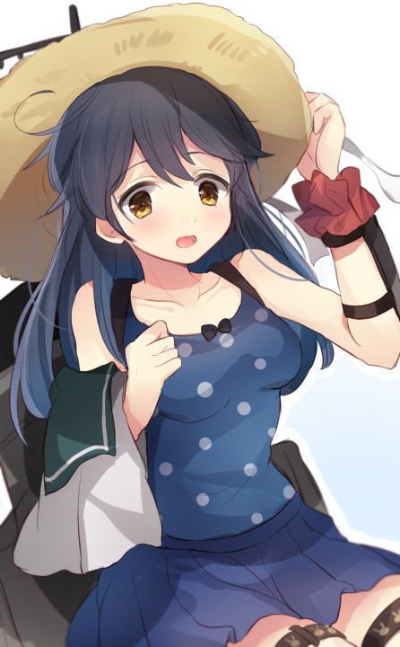ushio and ushio kai ni (kantai collection) drawn by hiiragi_souren