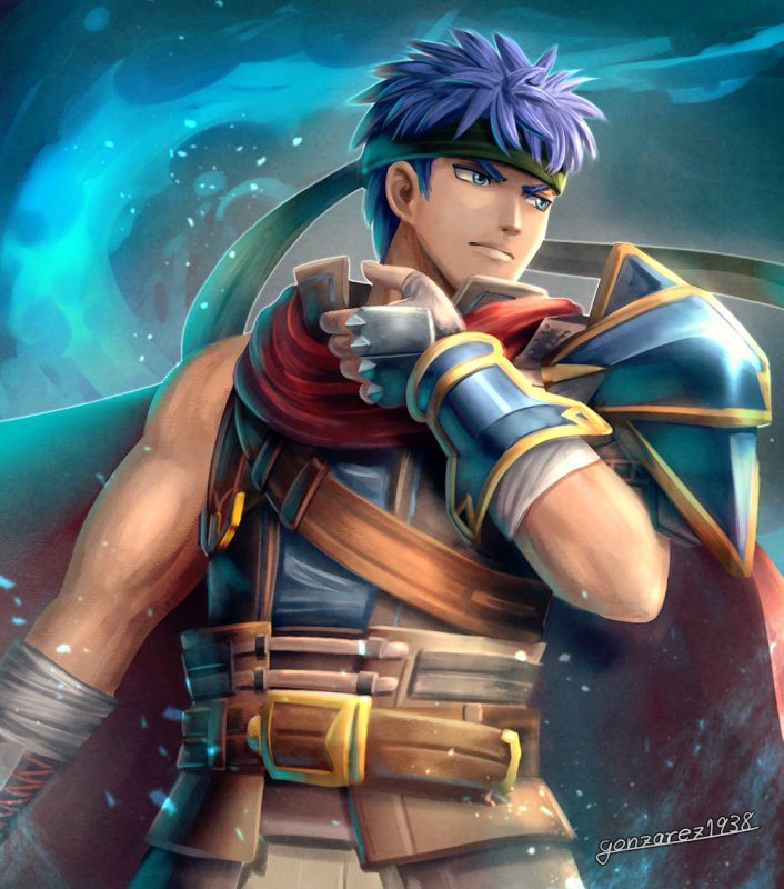 ike (fire emblem and 2 more) drawn by gonzarez