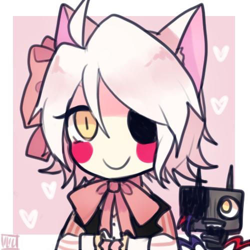 mangle (five nights at freddy's and 1 more) drawn by lulu-999
