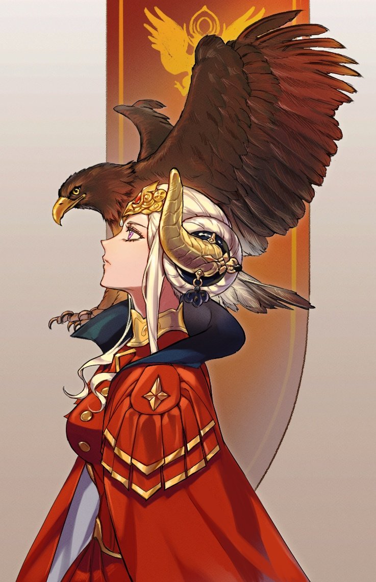 edelgard von hresvelg (fire emblem and 1 more) drawn by gangcocker