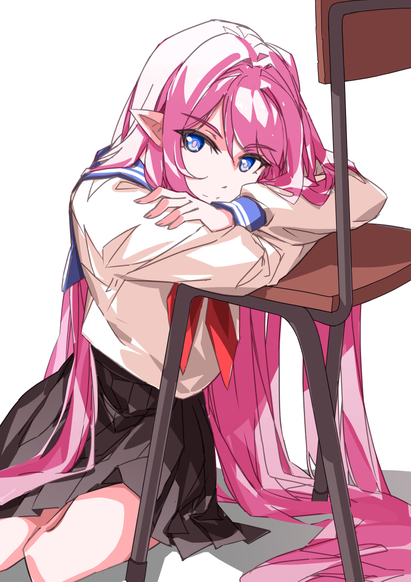 elysia (honkai and 1 more) drawn by kili_kilio