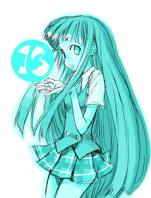 konoe konoka (mahou sensei negima!) drawn by mikami_komata