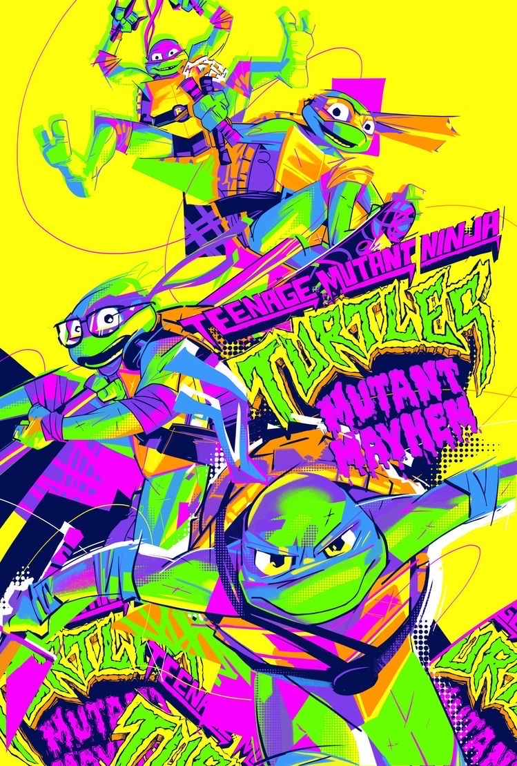 leonardo, raphael, donatello, and michelangelo (teenage mutant ninja turtles and 1 more) drawn by lilmanflash