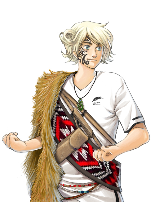 new zealand (axis powers hetalia) drawn by sherry_lai