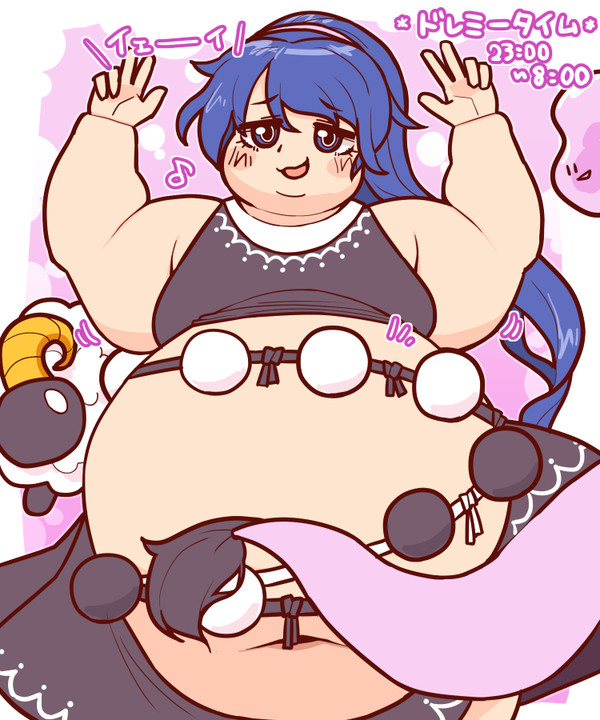 doremy sweet (touhou) drawn by slnchyt