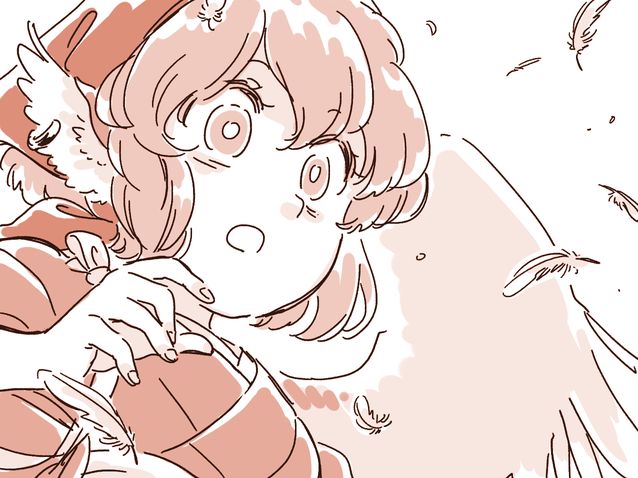 mystia lorelei and okamisty (touhou and 1 more) drawn by mitsumoto_jouji