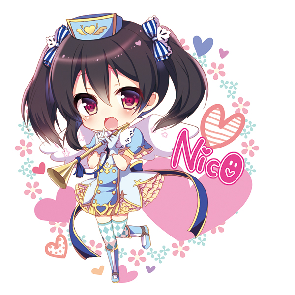 yazawa nico (love live! and 1 more) drawn by ayuma_sayu