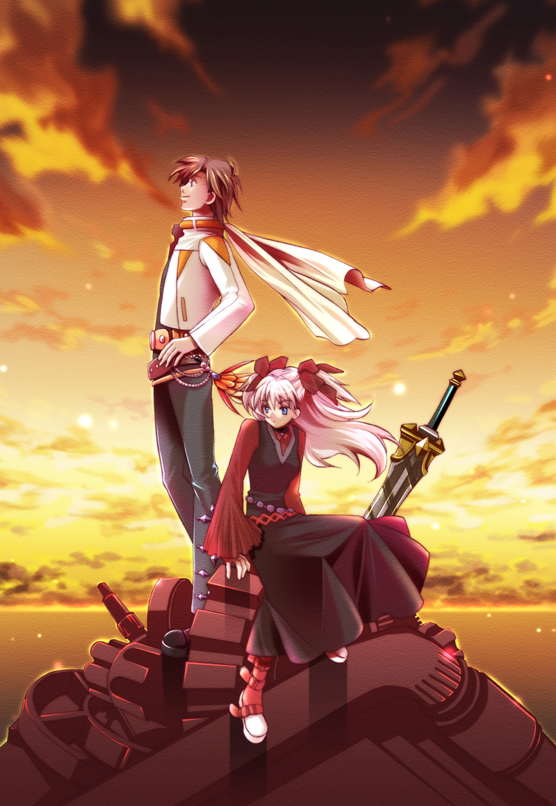 raquel applegate and arnaud g. vasquez (wild arms and 1 more) drawn by shuri_yasuyuki