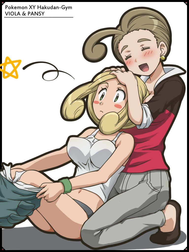 viola and alexa (pokemon and 1 more) drawn by awa
