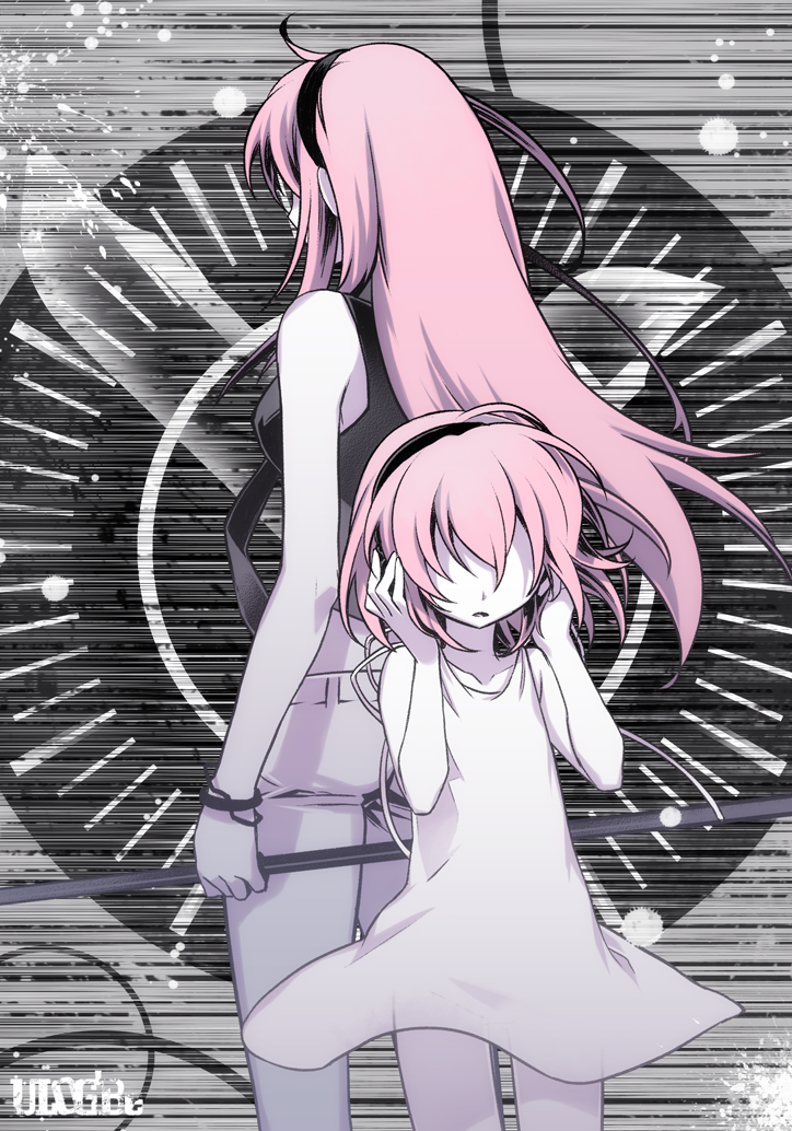 megurine luka (vocaloid) drawn by negi_(ulog'be)