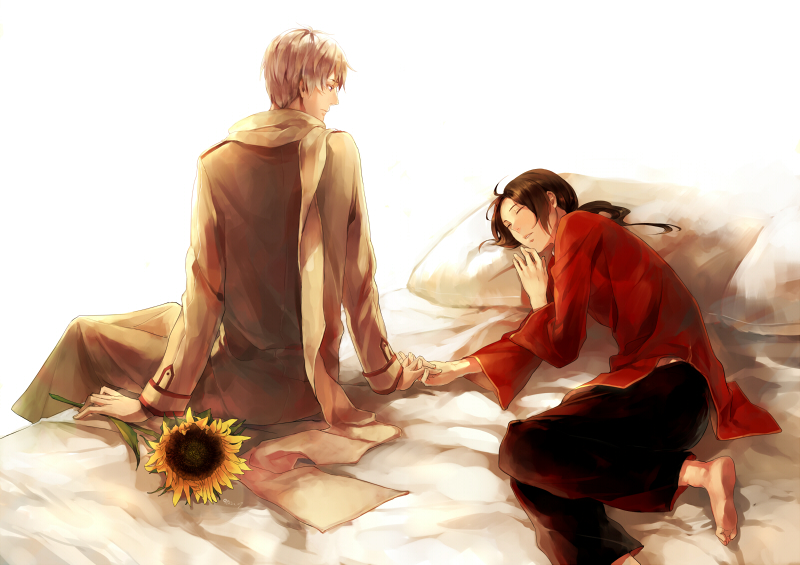 russia and china (axis powers hetalia) drawn by rei_(sanbonzakura)