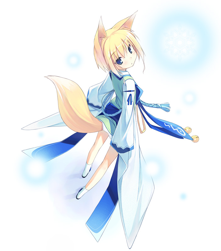 shiratama kitsune (original) drawn by poco_(asahi_age)