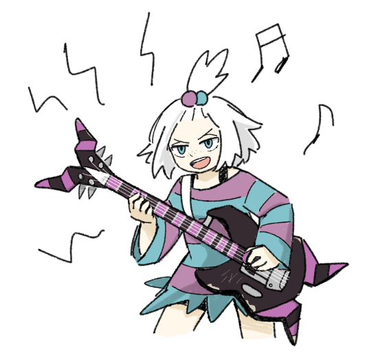 roxie (pokemon and 1 more) drawn by rejina736