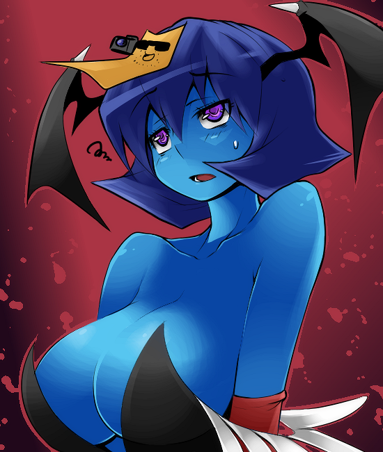 morrigan aensland, hsien-ko, mei-ling, and frank west (darkstalkers and 4 more) drawn by kara_age