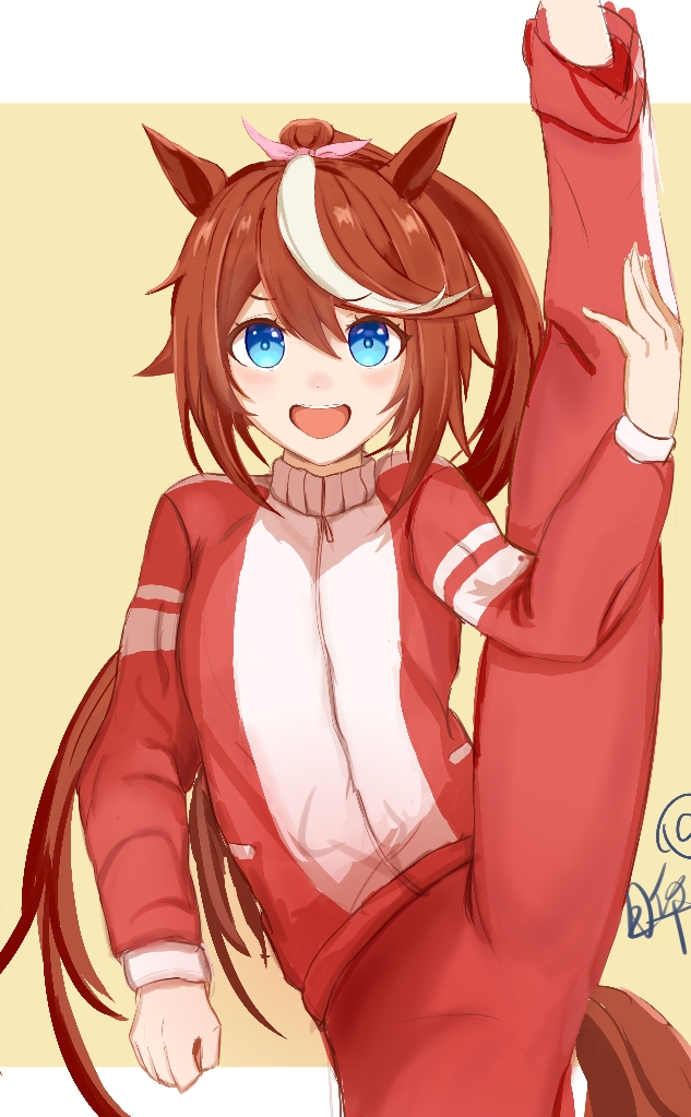 tokai teio (umamusume) drawn by k_k_s_k