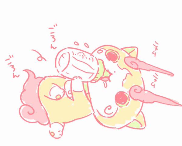 jibakoma (youkai watch and 1 more) drawn by chill_ykon