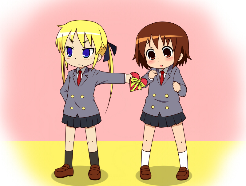 sonya and oribe yasuna (kill me baby) drawn by tansan_tom