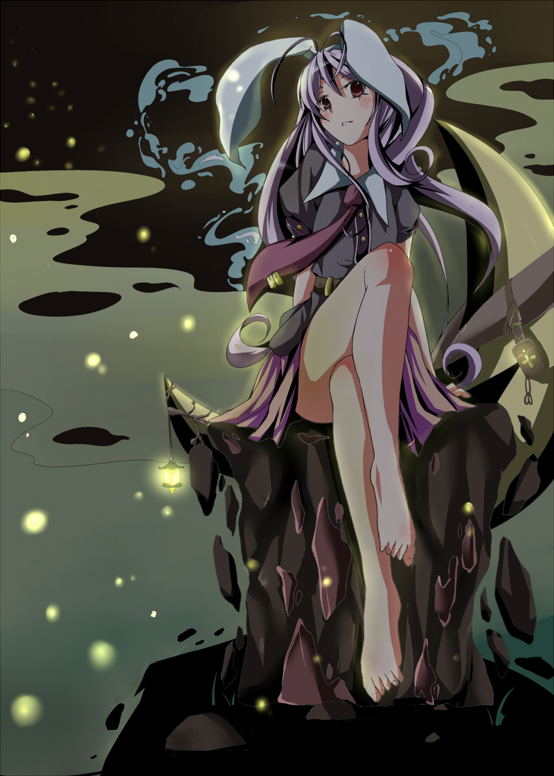 reisen udongein inaba (touhou) drawn by kazura and ryuu_(tsukinoyuki)